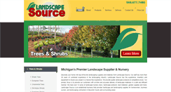 Desktop Screenshot of landscapesource.com